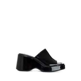 ZH511-005 Sandal Wedges - Black